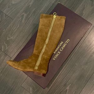 Beautiful Vince Camuto suede boots knee high